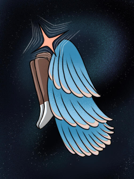 We are the star being eagle people (OC)